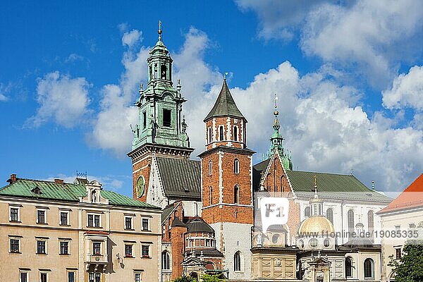 Polen  Krakau  Wawel Kathedrale  Die Königliche Erzkathedrale Basilika der Heiligen Stanislaus und Wenzel  Europa