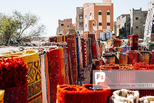 Teppichmarkt Marrakesch