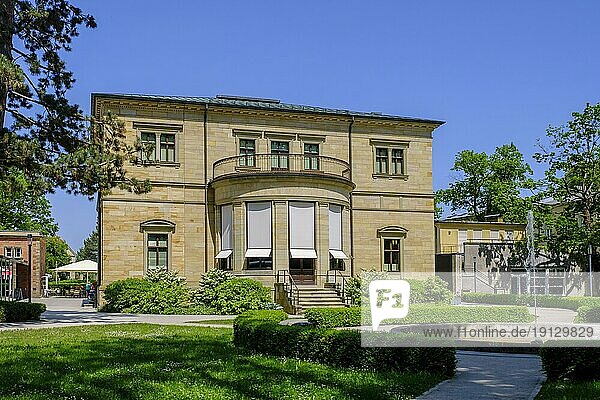 Villa Wahnfried  Haus Wahnfried  ehemaliges Wohnhaus von Richard Wagner  Bayreuth  Oberfranken  Bayern  Deutschland  Europa