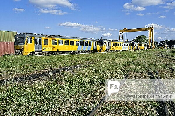Altniederländischer NoordNed Zug zur Verbindung von Posadas mit Garupá  Provinz Misiones  Argentinien  Südamerika