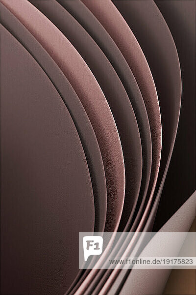 Smooth brown and pastel pink abstract background