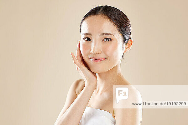 Japanese woman beauty portrait