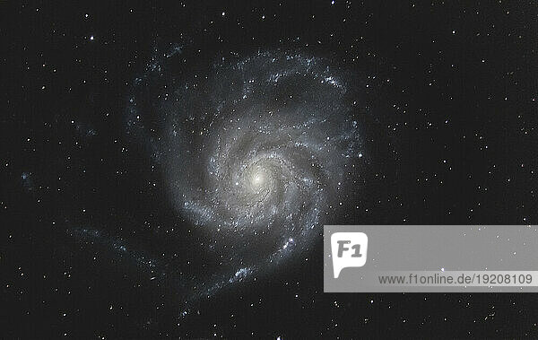 Pinwheel Galaxy in Ursa Major constellation