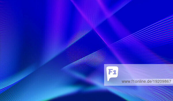 Abstract iridescent blue holographic background