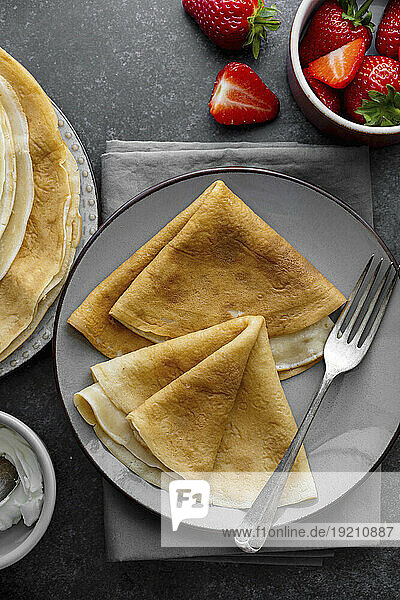 Vanille-Crepes
