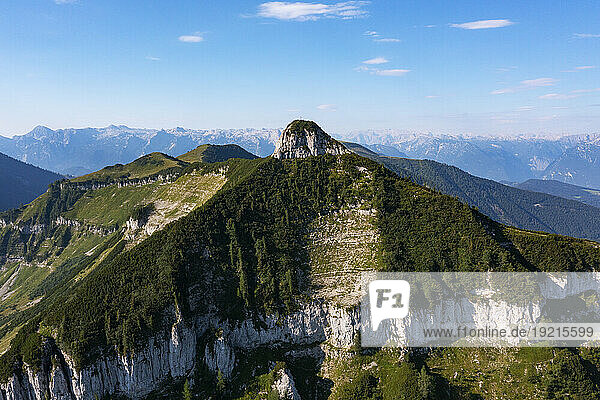 Austria  Salzburger Land  Drone view of Gruberhorn mountain