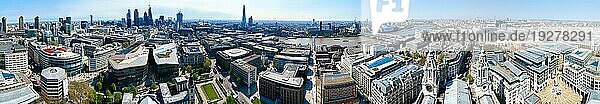 London 360 Panoramablick von St. Pauls