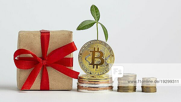 Bitcoin stapelt Geschenk
