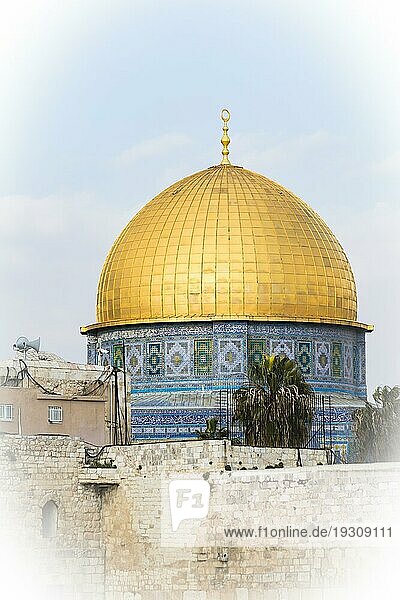 Felsendom in Jerusalem  Israel  Felsendom in Jerusalem  Israel  Asien