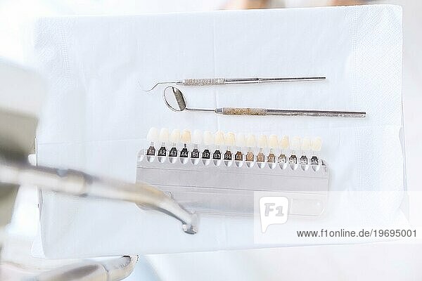 Teeth shades other dental tools