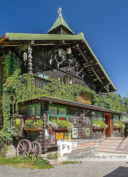 Historisches Gasthaus Trifterklause Schwellhäusl am Nationalpark Bayerischer Wald  Bayerisch-Eisenstein  Bayerischer Wald  Niederbayern  Bayern  Deutschland  Europa