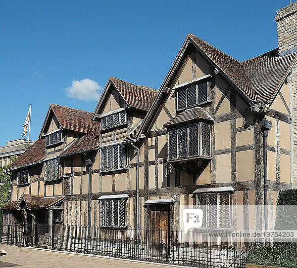 Shakespeares Geburtshaus in Stratford upon Avon  UK