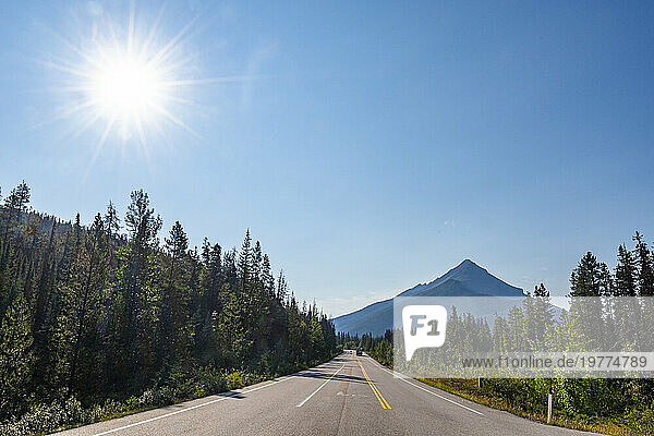 Glacier Parkway  Alberta  Canada  North America
