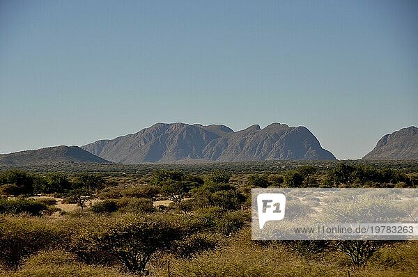 Wüstenlandschaft im Süden von Namibia bei Keetmanshoop