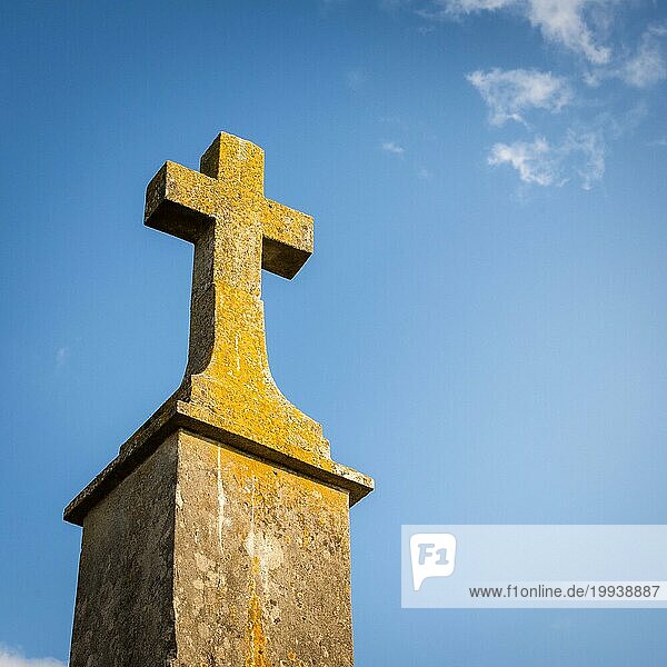 Religiöses Kreuz im Burgenland