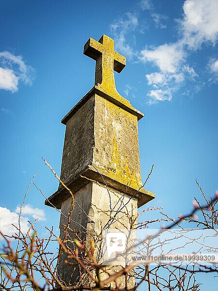 Religiöses Kreuz im Burgenland