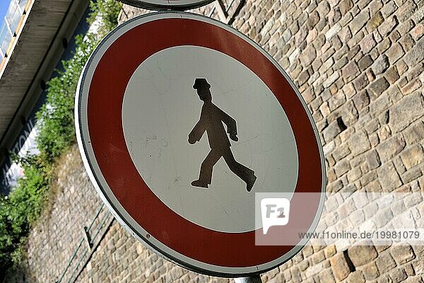 Für Fußgänger verboten in Karlovy Vary