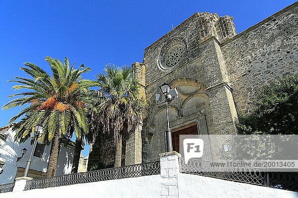 Church of Divino Salvador  Vejer de la Frontera  Cadiz Province  Spain  Europe