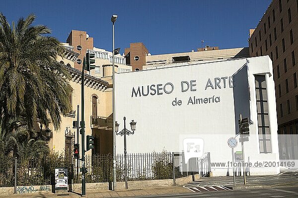 Museo de Arte  Kunstmuseum  Stadt Almeria  Spanien  Europa