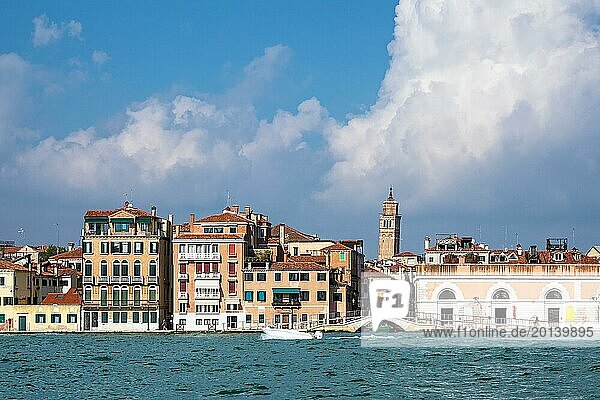 View of historic buildings in Venice  Italy  Europe