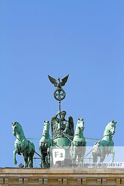 The Brandenburg Gate in Berlin  Germany The Brandenburg Gate in Berlin  Germany  Europe