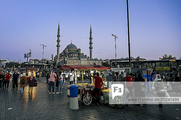 New Mosque (Yeni Cami) in Fatih  Istanbul; Istanbul  Turkey
