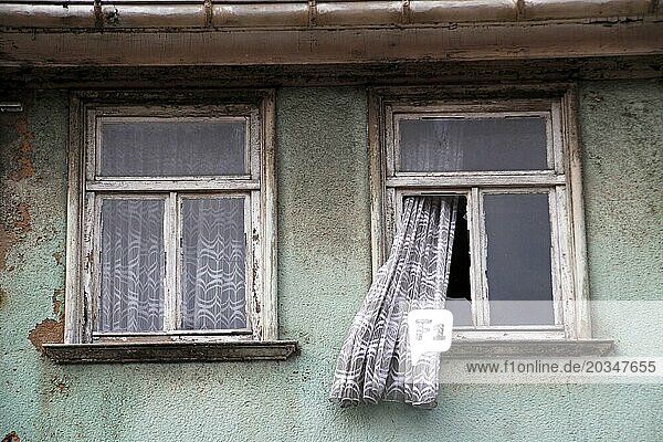 Fenster einer Hausruine