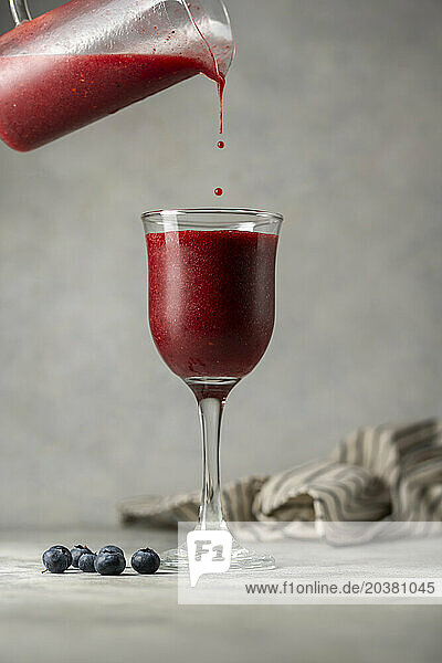 Blaubeersmoothie