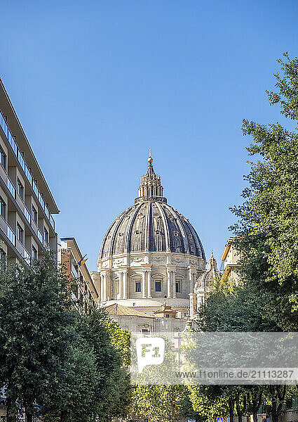 Basilica of St. Peter's in Vatican City  Rome  Italy