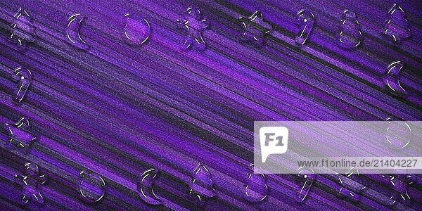 Weihnachten Plätzchen Urlaub Rahmen  Weihnachten Grußkarte  Neujahr violett Glitter Hintergrund  3d Cookies Weihnachten Poster