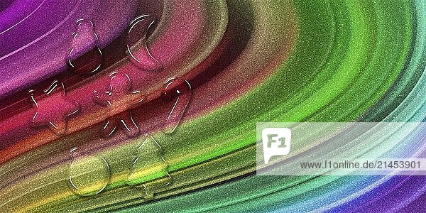Weihnachten Plätzchen Urlaub Grußkarte  Weihnachten Grußkarte  Neujahr bunte Glitter Hintergrund  3d Cookies Weihnachten Poster