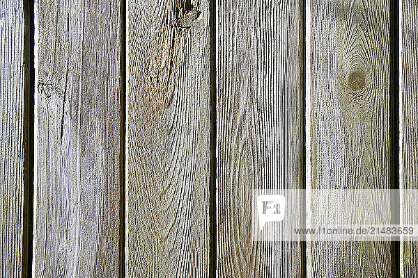 USA  New York  Long Beach  Close-up of wooden fence