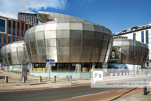 The Hubs  lottery-funded project originally National Centre for Popular Music  now Hallam University Students Union  Sheffield  Yorkshire  England