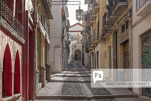 Albaicin quarter  UNESCO  Granada  Andalusia  Spain