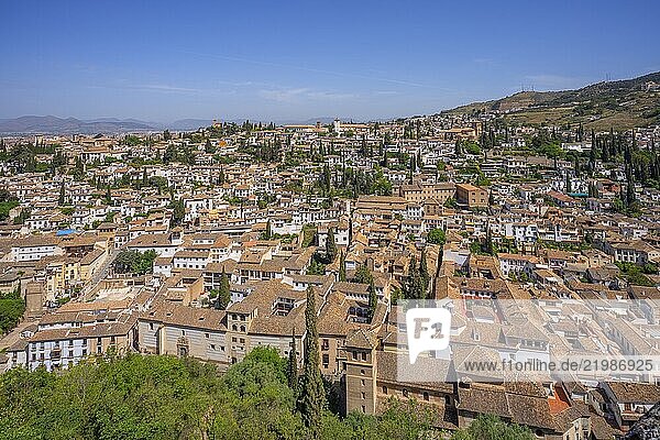 Alcazaba  Mudejar architecture  Alhambra  UNESCO  Granada  Andalusia  Spain