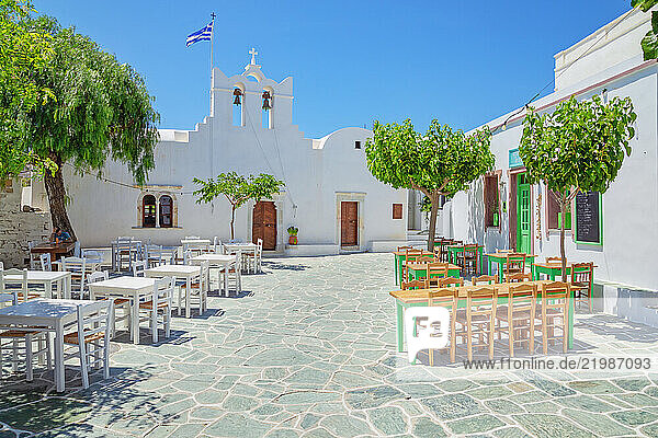 Chora  Folegandros Island  Cyclades Islands  Greek Islands  Greece  Europe