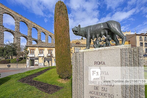 Capitoline She-Wolf  Segovia  Castile and Leon  Spain