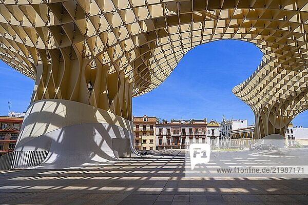 Metropol Parasol  Plaza de la Encarnacion  Seville  Andalusia  Spain