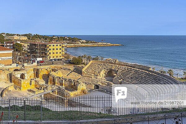 Roman Amphitheater  Tarraco  UNESCO  Tarragona  Catalonia  Spain