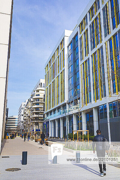 France  Ile de France  Seine-Saint-Denis  Saint-Ouen. Docks district
