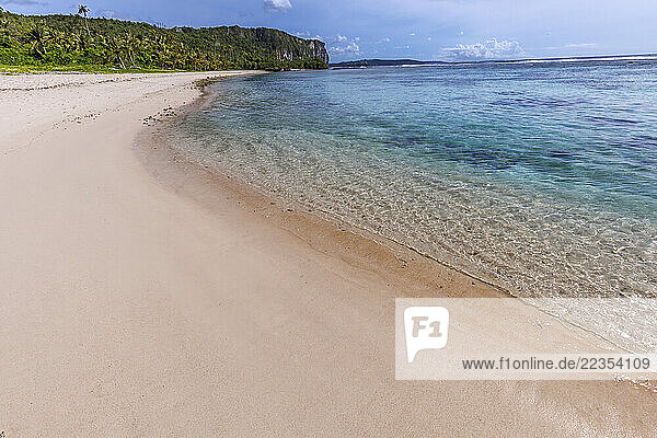 Clear warm waters at Hilaan Beach  Guam  Micronesia  Mariana Islands  Pacific Ocean; Guam  Mariana Islands  Micronesia