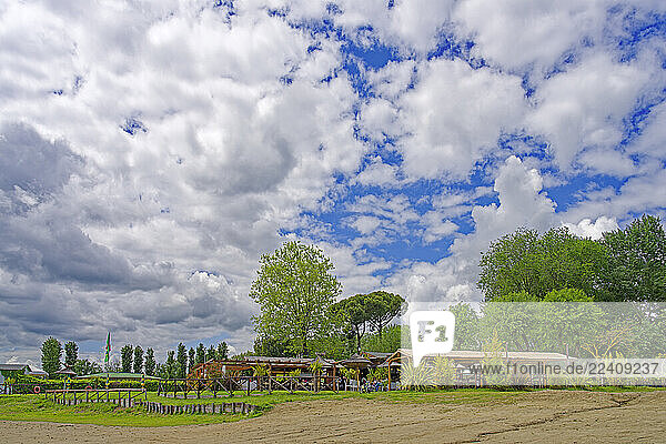 Park  Parco Regionale del Lago Trasimeno  Strandkaffee  Cafe Pescatore Praia