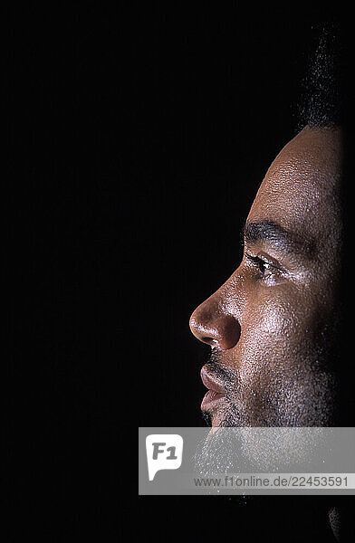 A portrait of musician Ben Harper.
