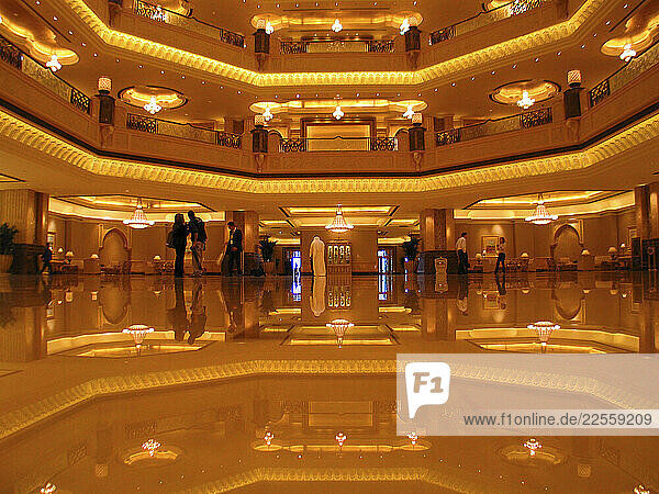 Main hall of the The Emirates Palace.