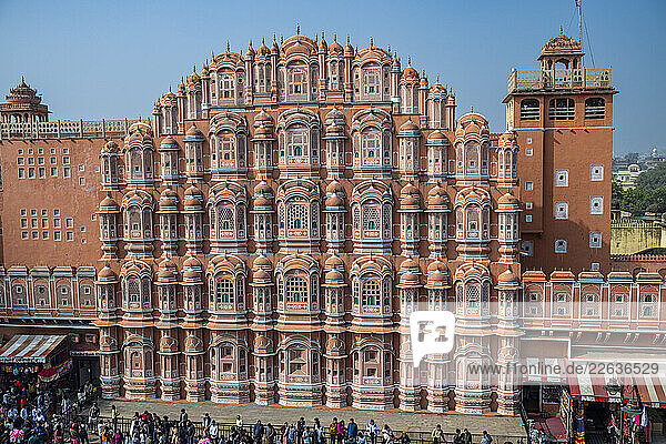 Hawa Mahal (Palace of the Winds)  Jaipur  Rajasthan  India