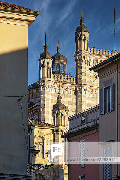 The ancient Synagogue  Vercelli  Piedmont  Italy