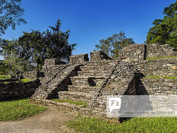 Palenque Archaeological Site  Palenque  Chiapas State  Mexico