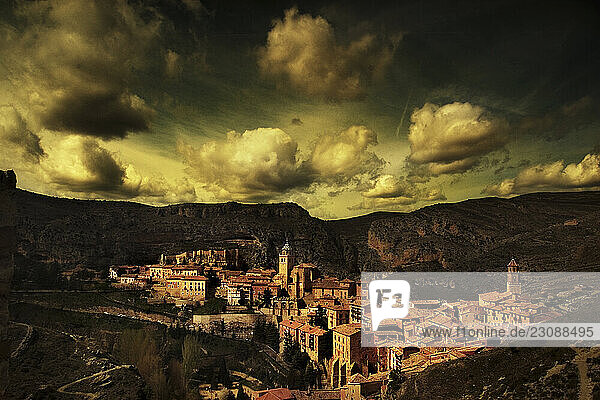 Albarracin Town Spain.