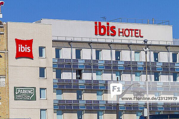 France  Ile-de-France  Hauts-de-Seine. Clichy-la-Garenne. ibis hotel.