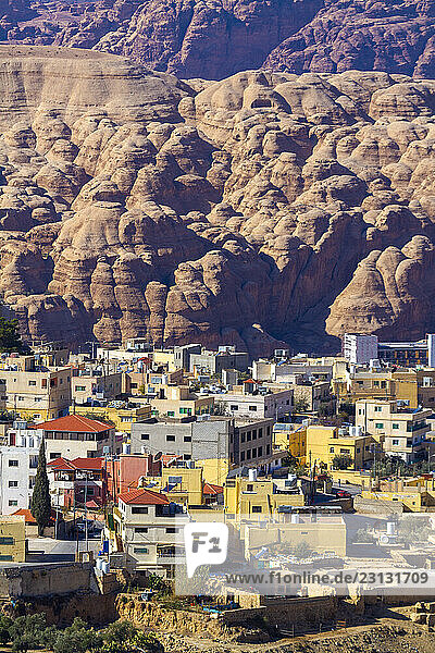 Jordan  Petra. The city